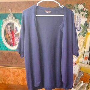 Curlbiuty Light Weight Dark Blue Sweater